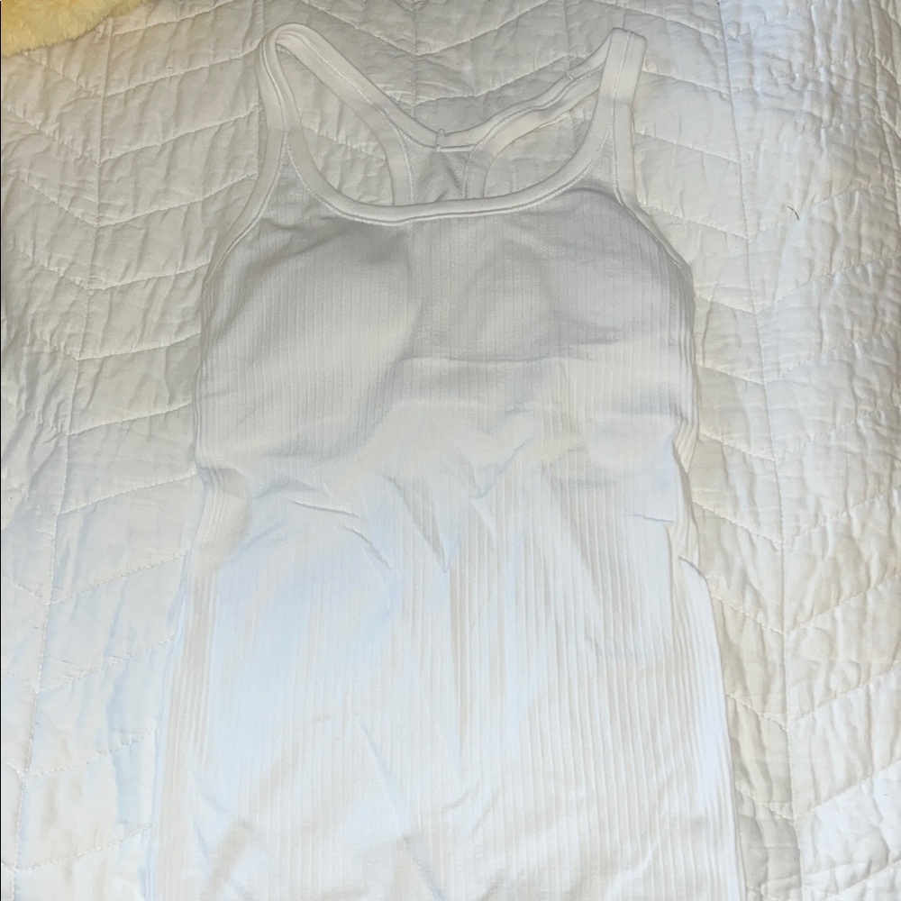 lululemon athletica White Tank Top